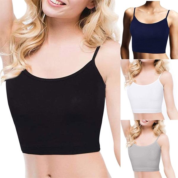 2021 new sling underpants women's fashion slim fit show thin bra vest temperament pure color underwear trend, Black;white
2021 new sling underpants women's fashion slim fit show thin bra vest temperament pure color underwear trend, Black;white