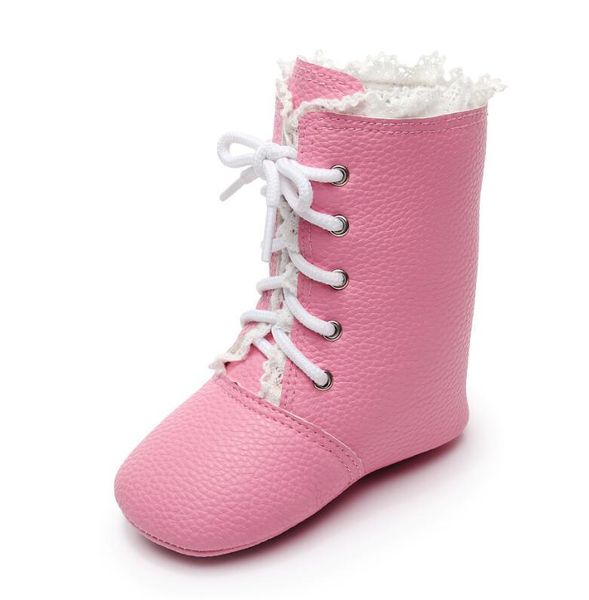 first walkers casual baby girls shoes lace up boot fashion solid pu leather with infant toddler walker booties anti-slip
first walkers casual baby girls shoes lace up boot fashion solid pu leather with infant toddler walker booties anti-slip