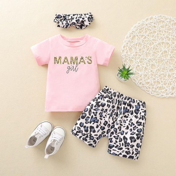 born baby girl leopard pants suit round neck short sleeve letter print t-shirt loose summer bottoms headband 3pcs clothing sets, White
born baby girl leopard pants suit round neck short sleeve letter print t-shirt loose summer bottoms headband 3pcs clothing sets, White