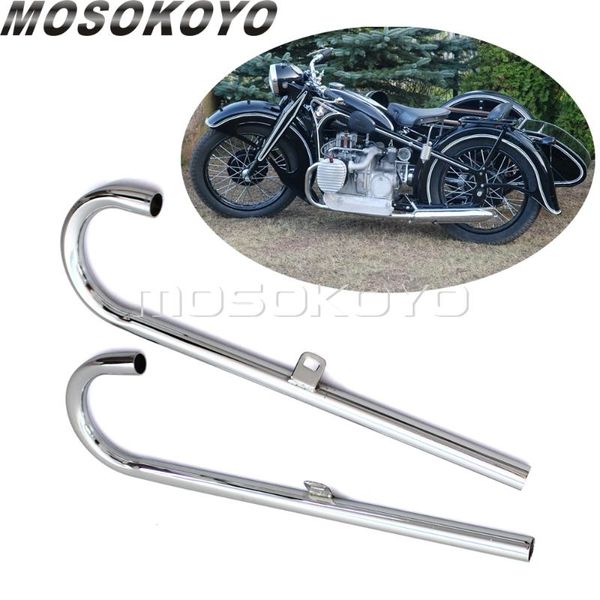 exhaust pipe 2pcs/pair motorcycle front sidecar muffler tube for k750 m1 m72 r71 r12 dnepr mt12 custom retro 750cc
exhaust pipe 2pcs/pair motorcycle front sidecar muffler tube for k750 m1 m72 r71 r12 dnepr mt12 custom retro 750cc