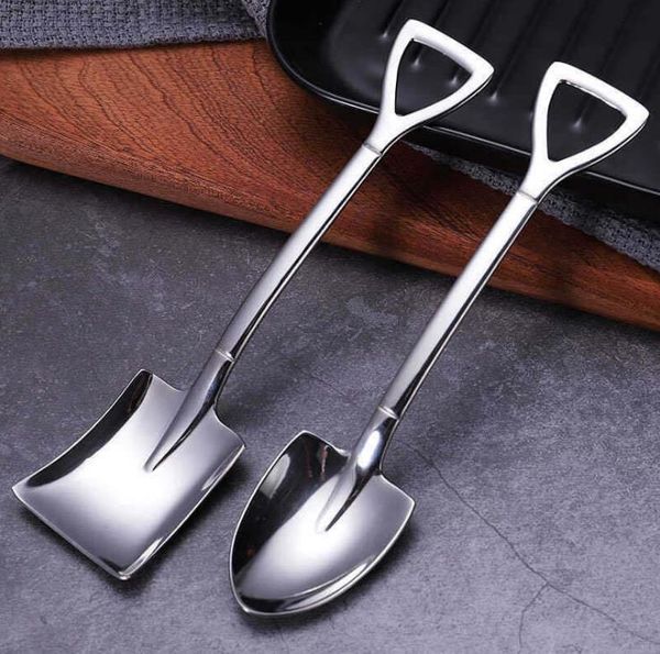 spoons stainless steel spoon mini shovel shape coffee ice cream desserts scoop fruits watermelon square cusp head ladle sn3654
spoons stainless steel spoon mini shovel shape coffee ice cream desserts scoop fruits watermelon square cusp head ladle sn3654