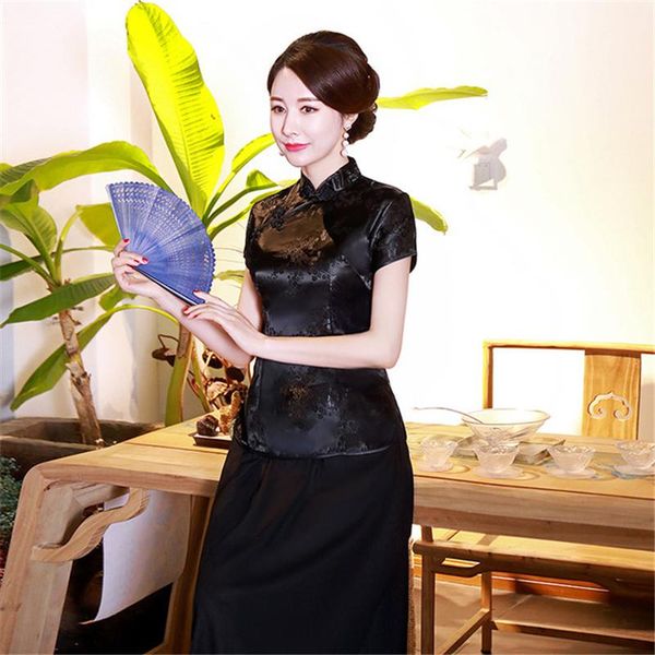 women's blouses & shirts slim 2021 spring summer cheongsam daily plus size 4xl printing mothers dress retro chinese traditional robe, White
women's blouses & shirts slim 2021 spring summer cheongsam daily plus size 4xl printing mothers dress retro chinese traditional robe, White