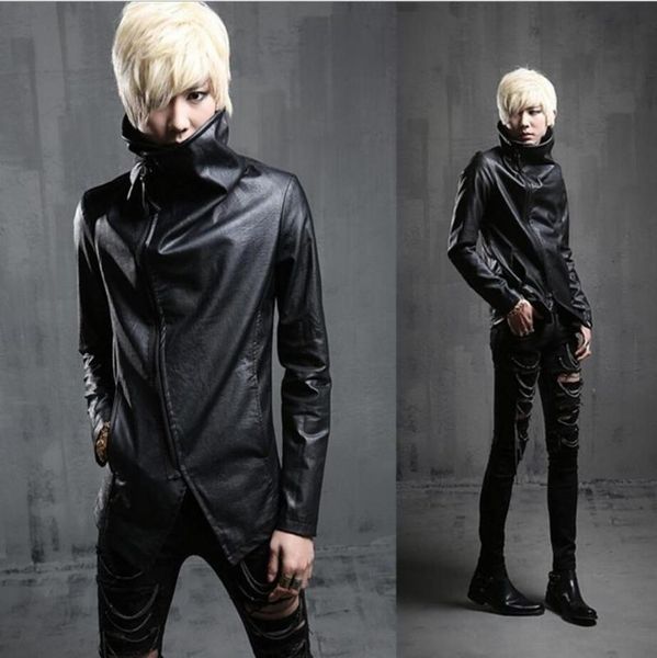 men's fur & faux xs-5xl 2021 fashion dj personality hair stylist leather jacket coat costume clothing singer costumes, Black
men's fur & faux xs-5xl 2021 fashion dj personality hair stylist leather jacket coat costume clothing singer costumes, Black