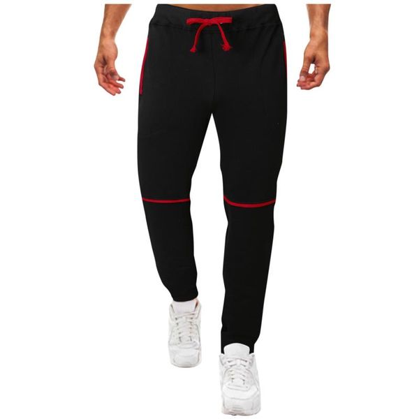 men's pants gym men fitness casual zipper pocket elastic trousers stretch cotton mens gyms joggers bodybuilding, Black
men's pants gym men fitness casual zipper pocket elastic trousers stretch cotton mens gyms joggers bodybuilding, Black