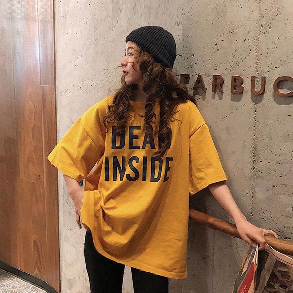 women's t-shirt spring and summer 2021 korean loose net red foreign style versatile short sleeve female half student casual, White
women's t-shirt spring and summer 2021 korean loose net red foreign style versatile short sleeve female half student casual, White