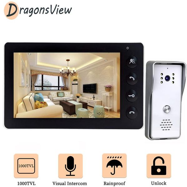 video door phones dragonsview intercom 7 inch wired phone for home access control system camera doorbell 1000tvl night vision
video door phones dragonsview intercom 7 inch wired phone for home access control system camera doorbell 1000tvl night vision