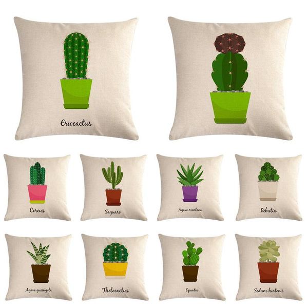 cushion/decorative pillow 45x45cm cartoon cactus tropical plant succulent square linen case cushion cover sofa bed decor
cushion/decorative pillow 45x45cm cartoon cactus tropical plant succulent square linen case cushion cover sofa bed decor