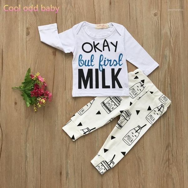 clothing sets cotton born baby boy girl milk print cute clothes long sleeve pants infant toddler 2pcs suit1, White
clothing sets cotton born baby boy girl milk print cute clothes long sleeve pants infant toddler 2pcs suit1, White