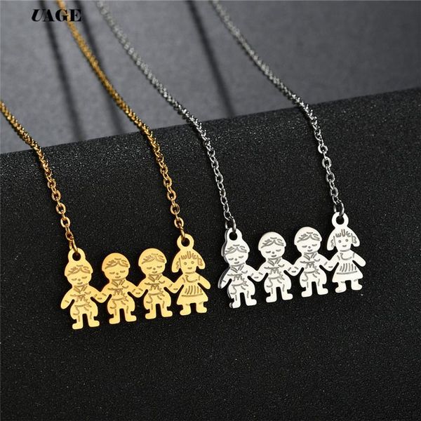 pendant necklaces uage family boys girls stainless steel mama necklace & pendants for women men kids jewelry colares feminino masculino, Silver
pendant necklaces uage family boys girls stainless steel mama necklace & pendants for women men kids jewelry colares feminino masculino, Silver