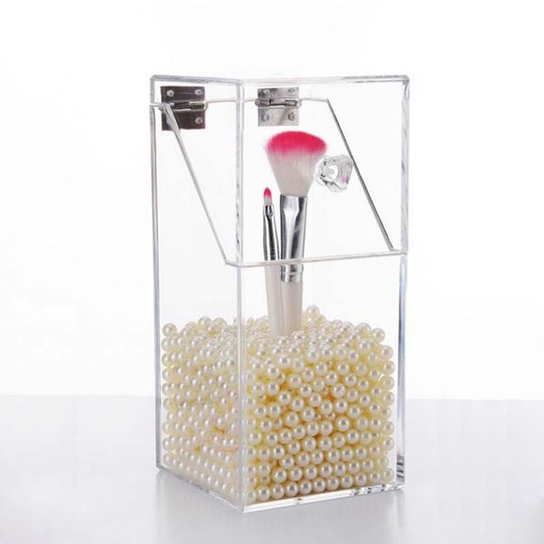 bathroom storage & organization hunyoo ps plastic dustproof makeup brush holder box transparent acrylic organizer with cover
bathroom storage & organization hunyoo ps plastic dustproof makeup brush holder box transparent acrylic organizer with cover