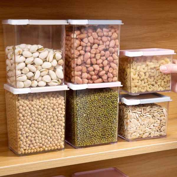 storage bottles & jars kitchen food containers refrigerator organizer tea bean grain spice box case clear eco-friendly
storage bottles & jars kitchen food containers refrigerator organizer tea bean grain spice box case clear eco-friendly
