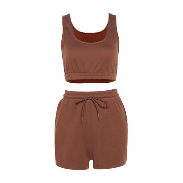 women's swimwear discvry casual solid sportswear two piece sets women crop and drawstring shorts matching set summer athleisure outfits, White;black
women's swimwear discvry casual solid sportswear two piece sets women crop and drawstring shorts matching set summer athleisure outfits, White;black