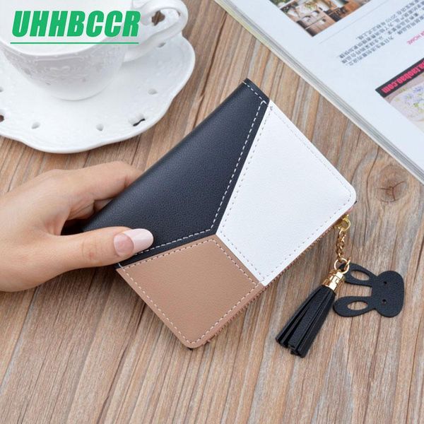 wallets geometric women clutch black pink pocket purse card holder patchwork short wallet lady fashion coin burse, Red;black
wallets geometric women clutch black pink pocket purse card holder patchwork short wallet lady fashion coin burse, Red;black
