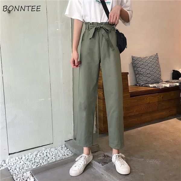 women's pants & capris women 2021 summer trendy loose elastic pant womens students korean bow elegant straight all-match trouse, Black;white
women's pants & capris women 2021 summer trendy loose elastic pant womens students korean bow elegant straight all-match trouse, Black;white