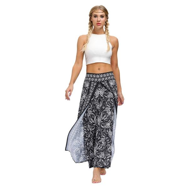 women's pants & capris wide leg women casual summer loose print trousers boho jumpsuit sports daily accasion wear l/ size 2021, Black;white
women's pants & capris wide leg women casual summer loose print trousers boho jumpsuit sports daily accasion wear l/ size 2021, Black;white
