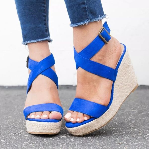 fashion summer platform sandal 2021 wedges open toe women sandals buckle strap designer shoes, Black
fashion summer platform sandal 2021 wedges open toe women sandals buckle strap designer shoes, Black