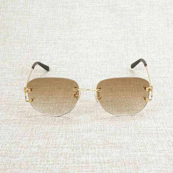 2022 factory wholesale model vintage oval men trendy metal frame rimless shades for women summer eyewear outdoor traveling club party oculos, White;black
2022 factory wholesale model vintage oval men trendy metal frame rimless shades for women summer eyewear outdoor traveling club party oculos, White;black