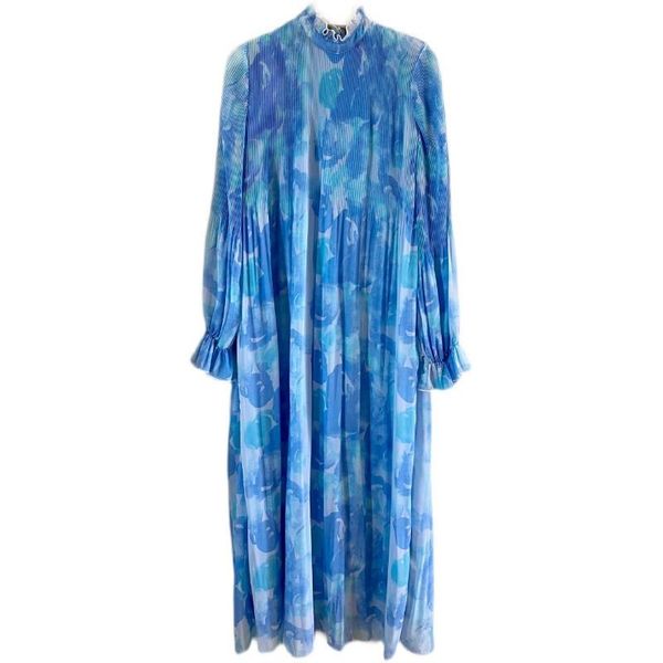 casual dresses pleated print female long sleeve hit color autumn 2021 dress women vintage elegant vestidos, Black;gray
casual dresses pleated print female long sleeve hit color autumn 2021 dress women vintage elegant vestidos, Black;gray