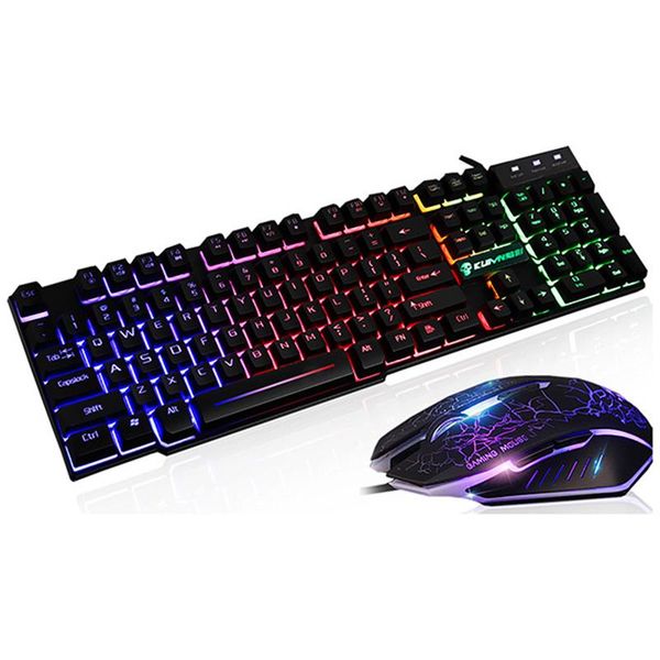 keyboard mouse combos t6 usb gaming set wired rainbow backlight mice gamer combo ergonomic for computer notebook lappc
keyboard mouse combos t6 usb gaming set wired rainbow backlight mice gamer combo ergonomic for computer notebook lappc
