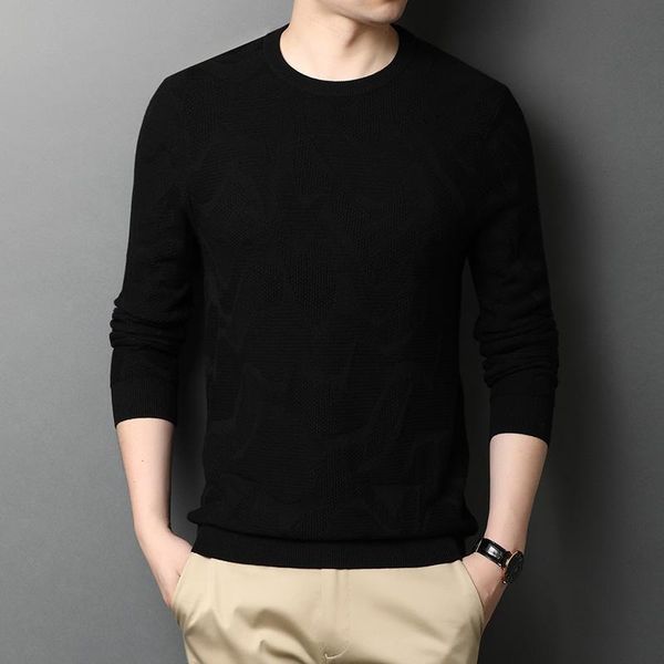men's sweaters 2021 autumn black round neck solid color sweater men long-sleeved trend slim handsome bottoming shirt zde1829, White;black
men's sweaters 2021 autumn black round neck solid color sweater men long-sleeved trend slim handsome bottoming shirt zde1829, White;black