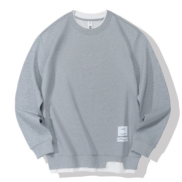 men's hoodies & sweatshirts outono inverno sweatshirts dos homens falso de duas peças o pescoço camisola casual juventude masculino pul, Black
men's hoodies & sweatshirts outono inverno sweatshirts dos homens falso de duas peças o pescoço camisola casual juventude masculino pul, Black
