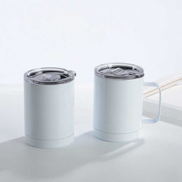12oz sublimation blanks coffee mugs with handle lids blank thermal transfer tumblers stainless steel drinking cup
12oz sublimation blanks coffee mugs with handle lids blank thermal transfer tumblers stainless steel drinking cup