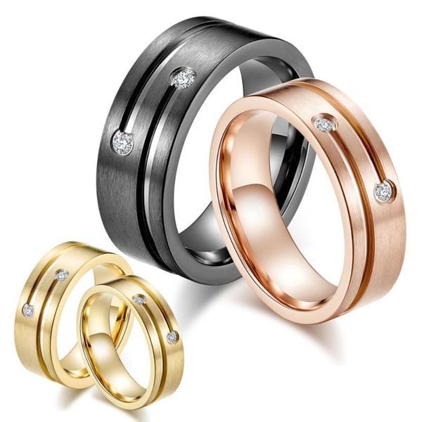 cluster rings fashion simple style zircon ringtitanium steel strip brushed matte ring for women men wedding engagement jewelry, Golden;silver
cluster rings fashion simple style zircon ringtitanium steel strip brushed matte ring for women men wedding engagement jewelry, Golden;silver