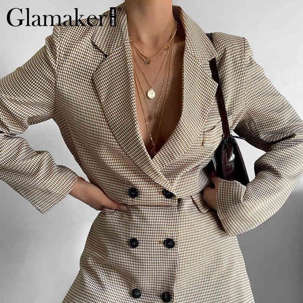 glamaker stripe print double breasted blazer women long sleeve elagent office ladies blazer coat fashion blazer jacket outwear 210412, White;black
glamaker stripe print double breasted blazer women long sleeve elagent office ladies blazer coat fashion blazer jacket outwear 210412, White;black