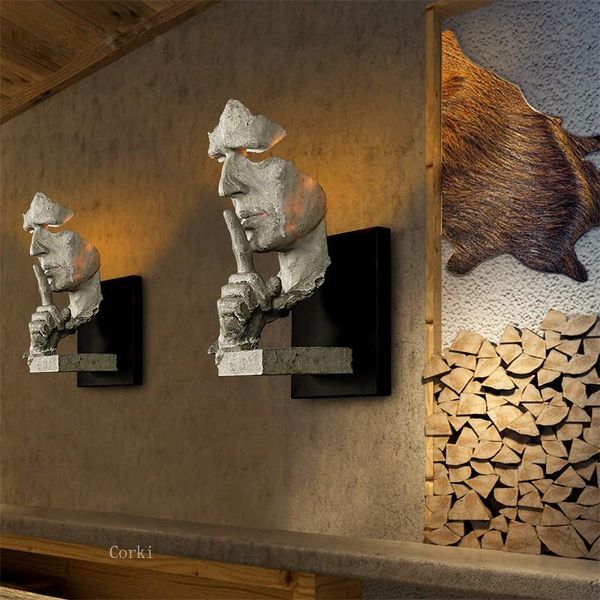 loft face wall lamp decor salon lamps creative retro led light for home art bar aisle indoor lighting fixtures
loft face wall lamp decor salon lamps creative retro led light for home art bar aisle indoor lighting fixtures