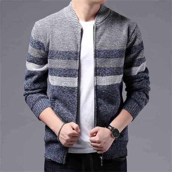 browon korean clotnes men wintersmart casual knitted patchwork cardigan sweater fashion thick zipper up clothing 210918, White;black
browon korean clotnes men wintersmart casual knitted patchwork cardigan sweater fashion thick zipper up clothing 210918, White;black