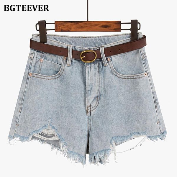 women's shorts bgteever stylish chic ripped holes women blue jeans high waist loose pockets female wide leg denim 2021 summer, White;black
women's shorts bgteever stylish chic ripped holes women blue jeans high waist loose pockets female wide leg denim 2021 summer, White;black