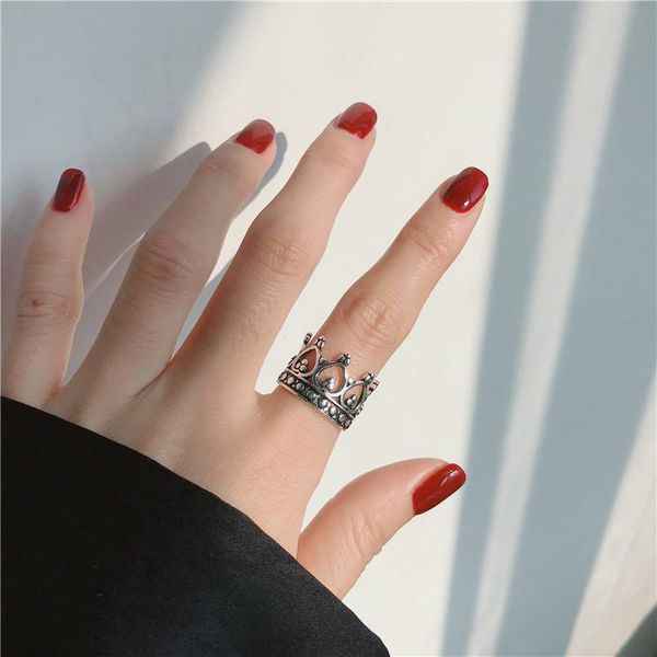 wedding rings boho vintage hollow crown love heart silver color for women party jewelry, Slivery;golden
wedding rings boho vintage hollow crown love heart silver color for women party jewelry, Slivery;golden
