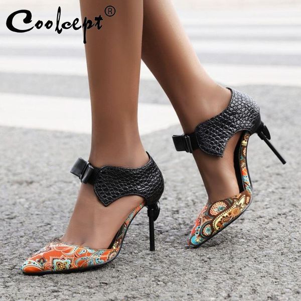 coolcept women thin high heels shoes design bowknot fashion pointed toe casual ladies' footwear size 32-48 sandals, Black
coolcept women thin high heels shoes design bowknot fashion pointed toe casual ladies' footwear size 32-48 sandals, Black