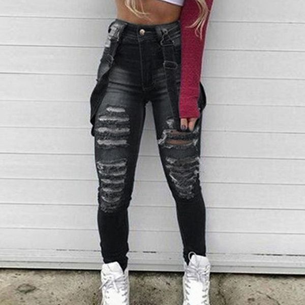 muyogrt womens denim bib overalls high waist ripped hole pencil pants ladies casual jeans jumpsuits and rompers, Blue
muyogrt womens denim bib overalls high waist ripped hole pencil pants ladies casual jeans jumpsuits and rompers, Blue