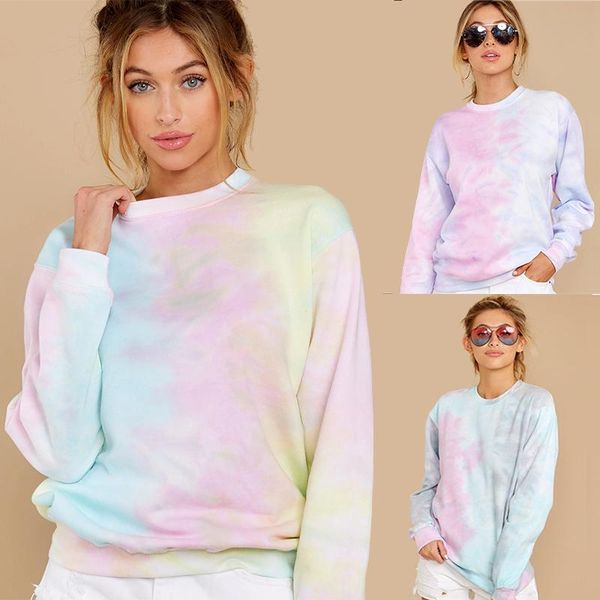 women's hoodies & sweatshirts helisopus autumn women tie-dye print o-neck casual long sleeve all-match loose sweatshirt pullover multic, Black
women's hoodies & sweatshirts helisopus autumn women tie-dye print o-neck casual long sleeve all-match loose sweatshirt pullover multic, Black