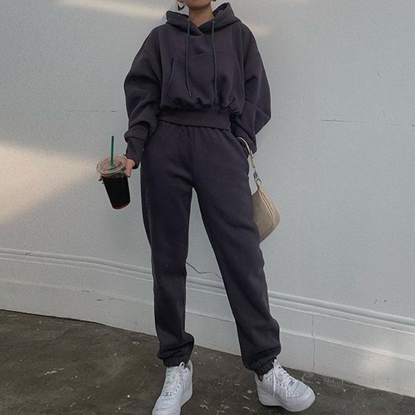 women's two piece pants hoodies suit winter spring solid casual tracksuit women velvet 2 pieces set sports sweatshirts pullover home sw, White
women's two piece pants hoodies suit winter spring solid casual tracksuit women velvet 2 pieces set sports sweatshirts pullover home sw, White