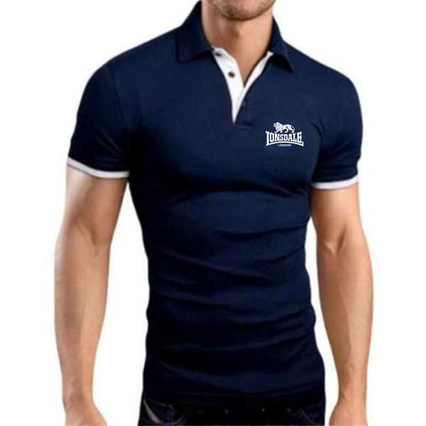 men's polo shirt fashion brand ionsdale printed t- short sleeve fashionable, White;black
men's polo shirt fashion brand ionsdale printed t- short sleeve fashionable, White;black