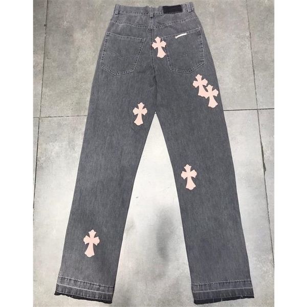 ch factory crosin ch2021ss spring and summer new pink decal cross straight show thin denim pants 2v1z, White;black
ch factory crosin ch2021ss spring and summer new pink decal cross straight show thin denim pants 2v1z, White;black