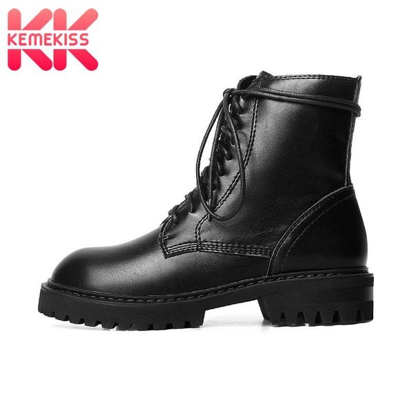 boots kemekiss size 34-43 ankle woman patent leather winter shoes fashion cool daily short footwear, Black
boots kemekiss size 34-43 ankle woman patent leather winter shoes fashion cool daily short footwear, Black