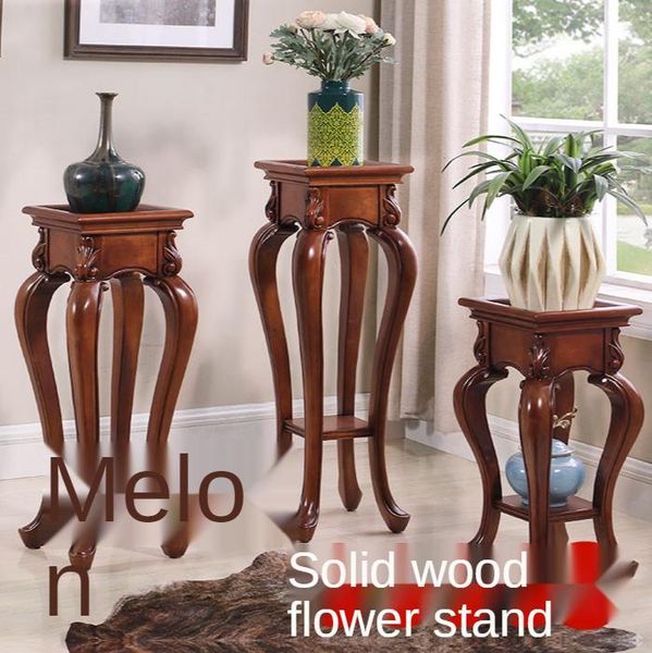 hooks & rails american-style solid wood flower stand living room decoration shelf balcony carved square jardiniere
hooks & rails american-style solid wood flower stand living room decoration shelf balcony carved square jardiniere