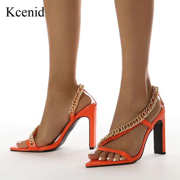 sandals kcenid summer ladies pointed toe gold chain women's shoes high heels dress party gladiator 35-41, Black
sandals kcenid summer ladies pointed toe gold chain women's shoes high heels dress party gladiator 35-41, Black