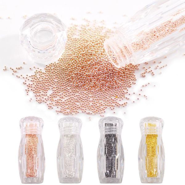 0.8mm/1.0mm caviar mini metal stainless steel beads 4 bottle set gold/silver/rose gold 3d nails manicure decorations ball1, Silver;gold
0.8mm/1.0mm caviar mini metal stainless steel beads 4 bottle set gold/silver/rose gold 3d nails manicure decorations ball1, Silver;gold