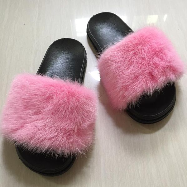 women real furry fur slippers luxury handmade mink sandals comfy slide flip flops high quality, Black
women real furry fur slippers luxury handmade mink sandals comfy slide flip flops high quality, Black