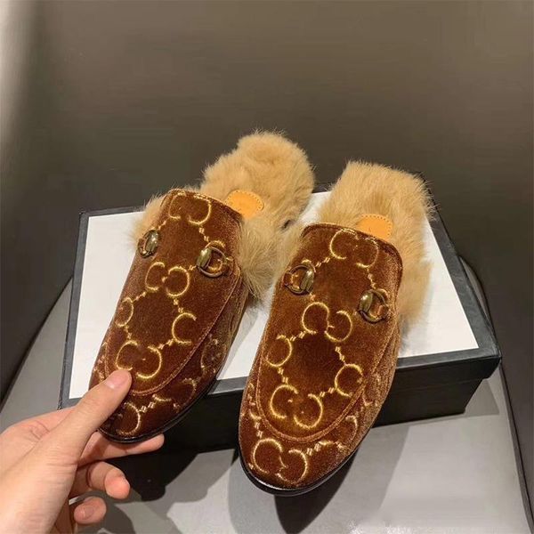 slippers designer women flat furry female embroidery leather warm plush non-slip slides ladies casual comfort shoes, Black
slippers designer women flat furry female embroidery leather warm plush non-slip slides ladies casual comfort shoes, Black