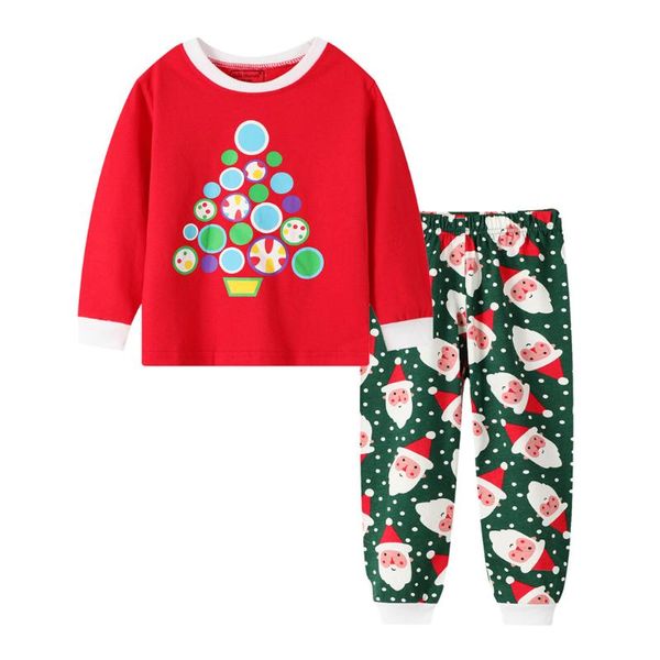 kids clothes christmas tree santa print pajamas set fashion casual sleepwear soft home s children outfits clothing sets, White
kids clothes christmas tree santa print pajamas set fashion casual sleepwear soft home s children outfits clothing sets, White