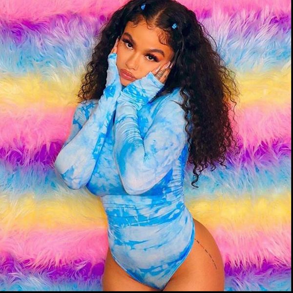 tie dye print womens jumpsuits bodysuits bodycon long sleeve turtleneck bodysuit autumn female club wear, Black;white
tie dye print womens jumpsuits bodysuits bodycon long sleeve turtleneck bodysuit autumn female club wear, Black;white