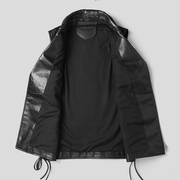 men's vests 2021 black american motorcycle style genuine leather vest men plus size 4xl real natural cowhide slim fit embroidered coat, Black;white
men's vests 2021 black american motorcycle style genuine leather vest men plus size 4xl real natural cowhide slim fit embroidered coat, Black;white