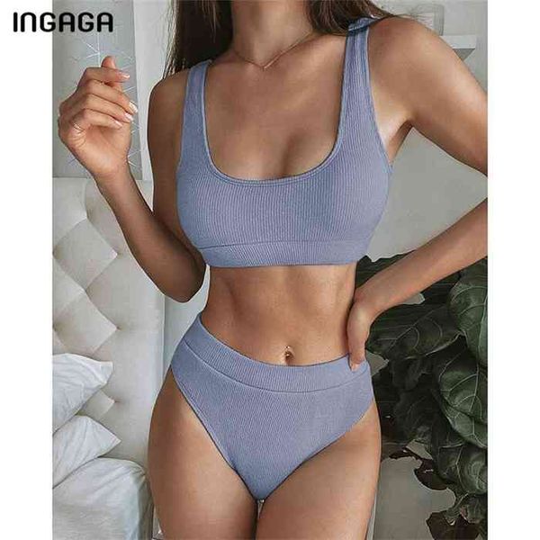 ingaga bikini set high waist swimsuit female solid ribbed swimwear women biquini bathing suits push up two-pieces bikinis, White;black
ingaga bikini set high waist swimsuit female solid ribbed swimwear women biquini bathing suits push up two-pieces bikinis, White;black