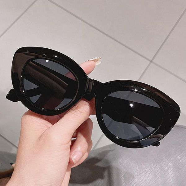 sunglasses women trend luxury cat eye sun glasses men brand design vintage pink purple eyeglasses uv400 90s, White;black
sunglasses women trend luxury cat eye sun glasses men brand design vintage pink purple eyeglasses uv400 90s, White;black
