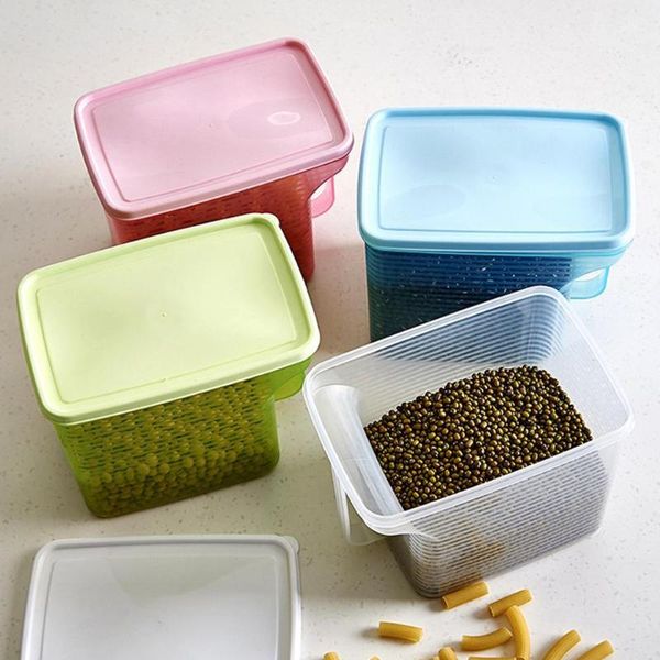 storage bottles & jars household plastic box can be superimposed refrigerator with handle transparent food seal
storage bottles & jars household plastic box can be superimposed refrigerator with handle transparent food seal
